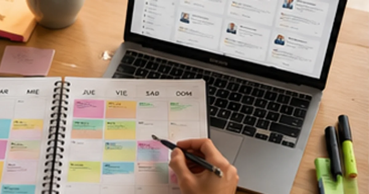 Plan semanal para buscar trabajo: organiza tu semana paso a paso