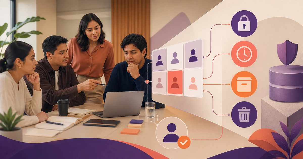 Datos de personas en RR. HH.: matriz de acceso, retención y minimización para equipos de People