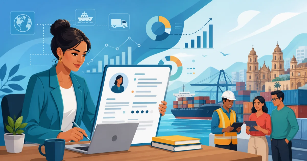 Cómo adaptar tu CV para puestos de exportación y logística