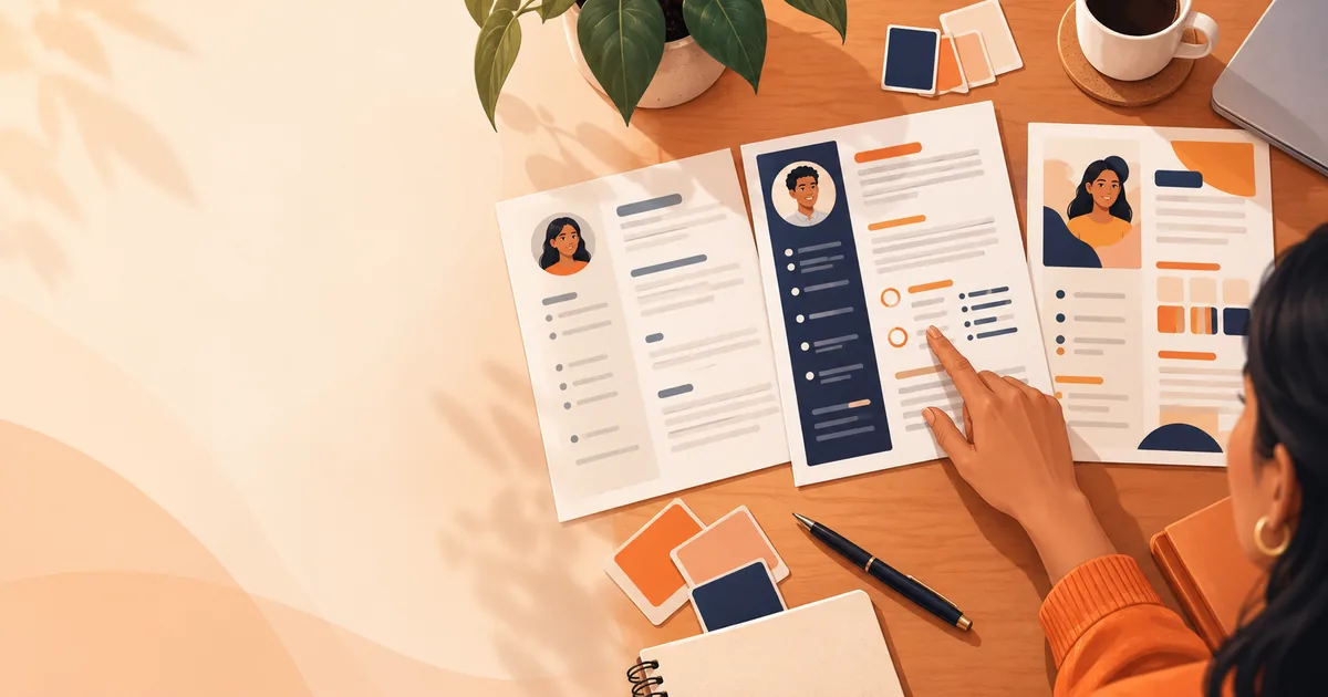 Diseños de CV: qué plantilla elegir según tu perfil