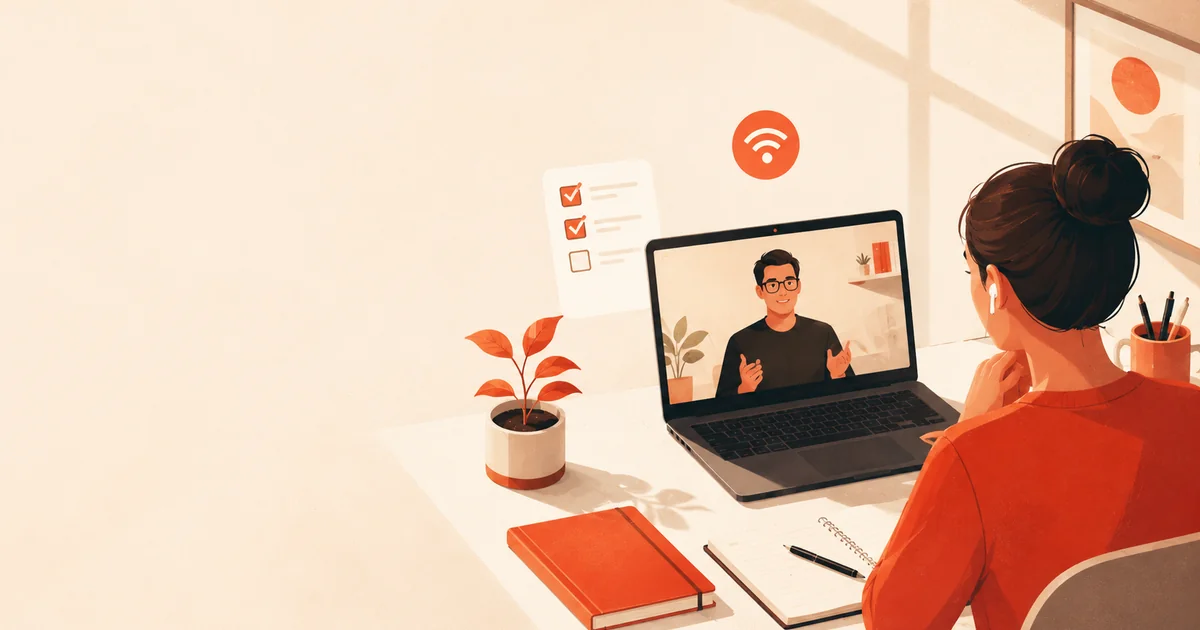 Entrevista virtual por videollamada: cómo prepararte