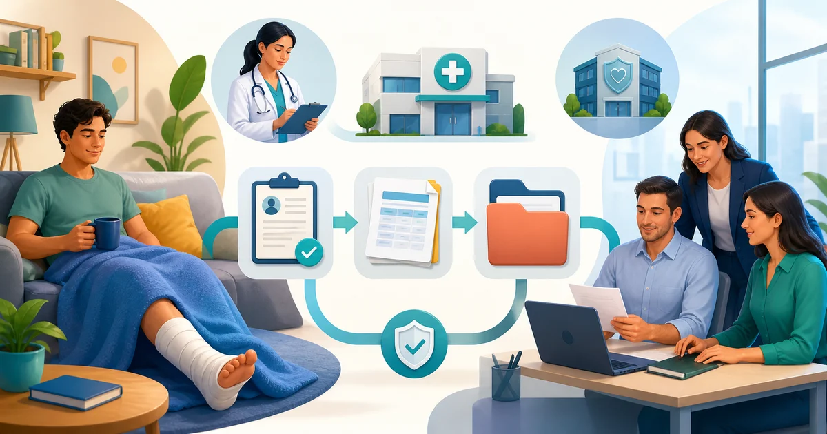 Subsidio por incapacidad temporal: expediente de reembolso para empleadores