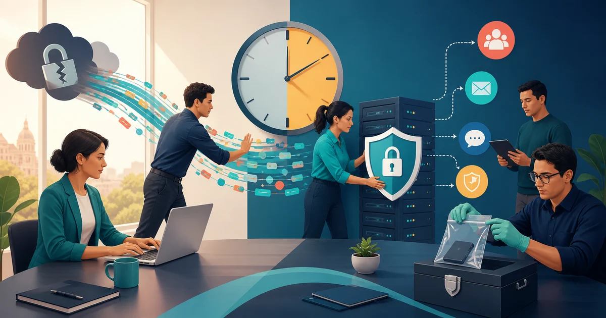 Incidente de seguridad con datos de empleados: protocolo de 48 horas