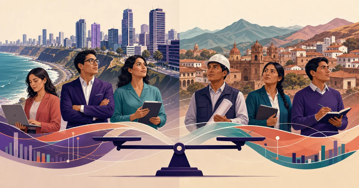 Salarios en Lima frente al resto de ciudades: lectura del INEI 2026