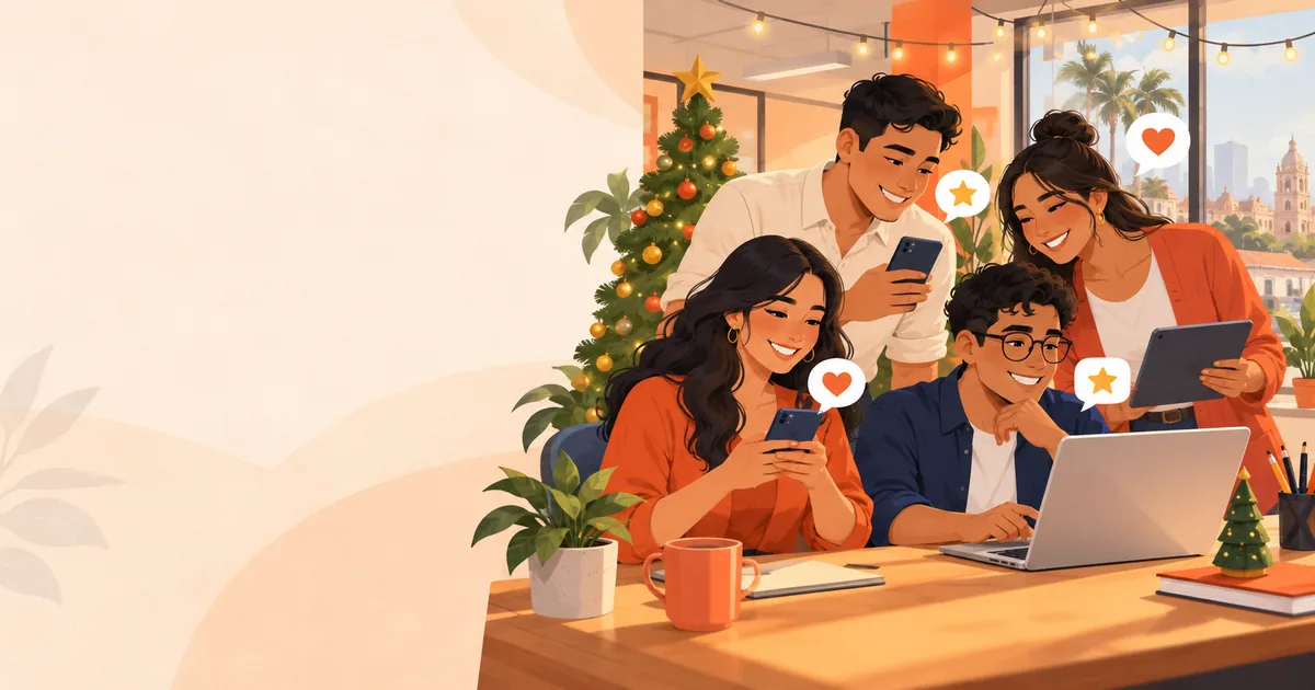 Mensajes de Navidad para compañeros de trabajo