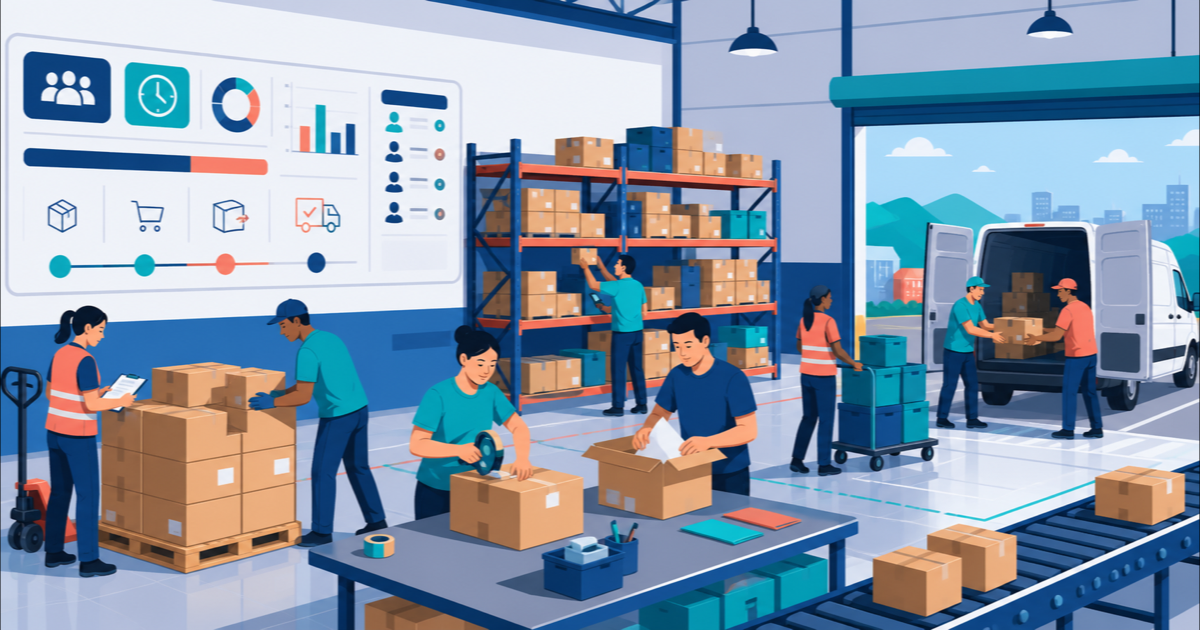 Cómo planificar la dotación de un almacén ecommerce