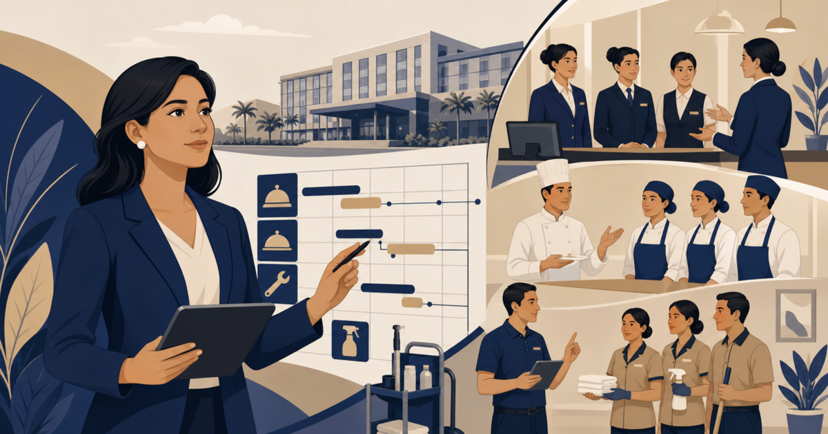 Cómo planificar el talento para la apertura de un hotel