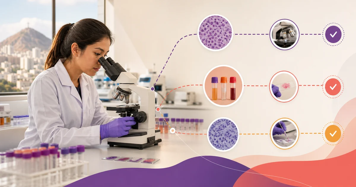 Cómo empezar una carrera en laboratorio clínico: roles, requisitos y evidencia
