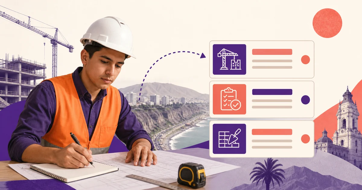 CV para obra y construcción: convierte metrados, costos y avances en logros