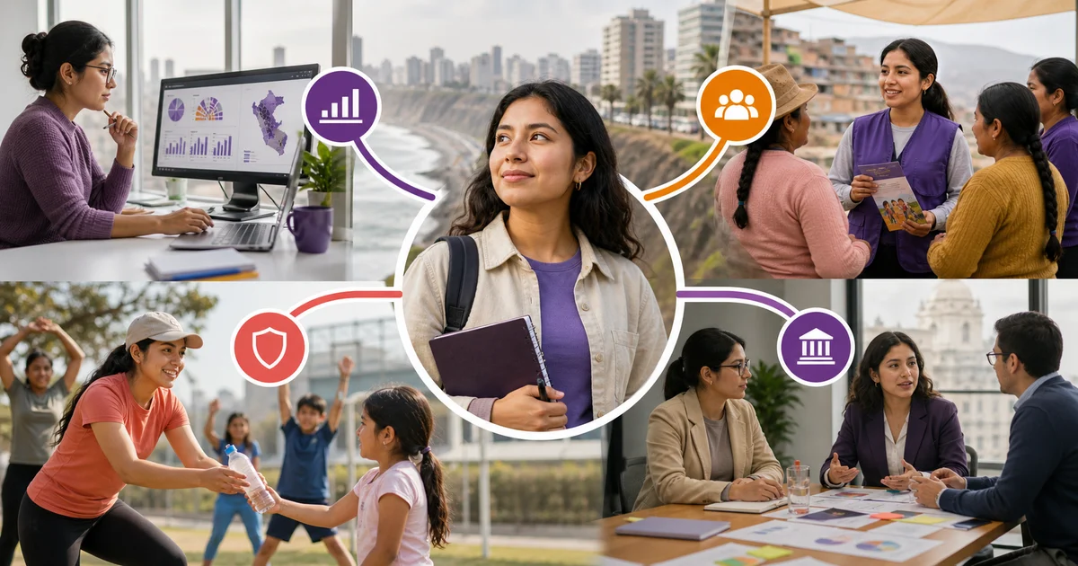 Salud pública como campo laboral: roles, competencias y rutas de entrada