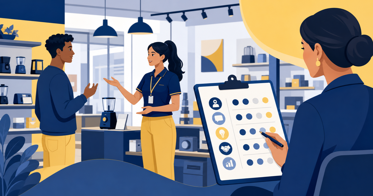 Scorecard para contratar vendedores de retail especializado