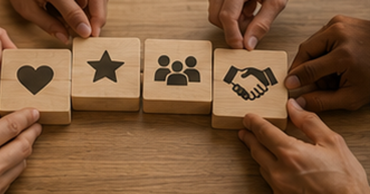 Valores en la empresa: Una guía para establecerlos y difundirlos